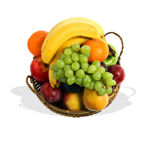 Mixed Fresh Fruits Basket